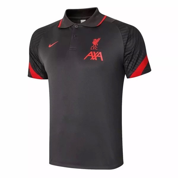 Polo Liverpool 2020-21 Schwarz Rote